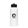 R-Complex Stainless Steel Water Bottle with a Straw Lid